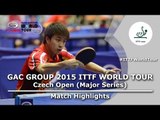Czech Open 2015 Highlights: CHIANG Hung Chieh vs LEITGEB Stefan (Qual. Groups)