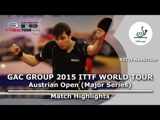 Austrian Open 2015 Highlights: ECSEKI Nandor vs POLANSKY Tomas (Qual. Groups)