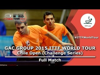 2015 Chile Open FULL MATCH: Ricardo/Mario vs FERNANDEZ Marcelo/ROMAN Sebastian (Qual. Groups)