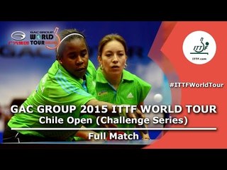 2015 Chile Open FULL MATCH: ORTEGA Daniela/SILVA Ligia vs MEDINA Paula/RUANO Lady (1/4)