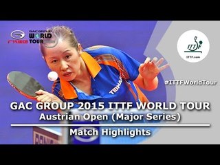 Austrian Open 2015 Highlights: CHENG I Ching vs LI Jie (1/2)