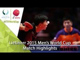 2015 Men's World Cup Highlights: MA Long vs FAN Zhendong (Final)
