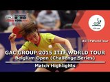 Belgium Open 2015 Highlights: FENG Tianwei vs SEO Hyowon (FINAL)