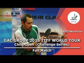2015 Chile Open FULL MATCH: MONTEIRO Thiago vs ALTO Gaston (1/2)
