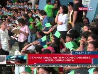 NTL: 17th Nat'l Autism Consciousness Week,   ginunita