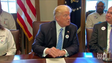 Trump: 'America depends' on truck drivers