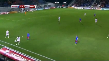 Ilija Nestorovski Goal HD - Liechtenstein 0-2 Macedonia 24.03.2017