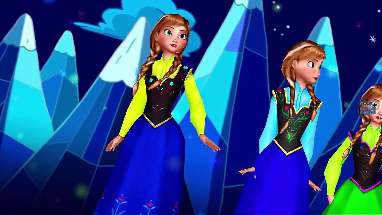 Frozen Elsa Singing Ringa Ringa Roses and If You Are Happy And You Know It Children Nurser