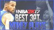 NBA 2K17 BEST 3 POINT PLAYS! NBA 2K17 Tips for Best Money Plays in 2K