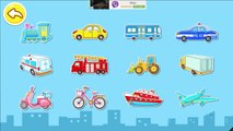 Baby Panda Learns Transport, Occupations, Natural Seasons | Babybus Fun Games