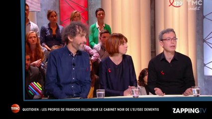 François Fillon : ses propos sur le cabinet noir démentis dans Quotidien (vidéo)