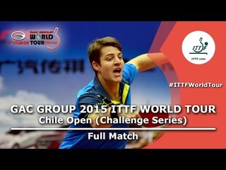 2015 Chile Open FULL MATCH: GALVANO Nicolas vs OLAVE Alfonso (Qual. Groups)