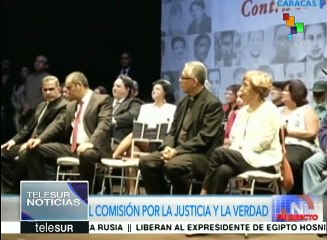 Venezuela: presenta Comisión por la Justicia y la Verdad informe final