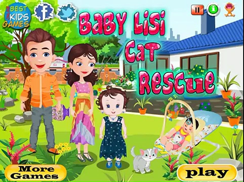 Baby Lisi Game Cat Rescue Fun Video for Little Kids Full HD