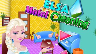Elsa Motel Cleaning: Disney princess Frozen - Best Baby Games For Girls