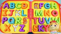 ELMO On the Go Letters Toy Alphabet Playset for Kids Learn ABC PUZZLE with Surprise Sesame