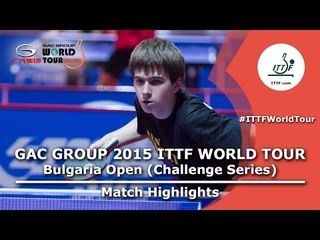Bulgaria Open 2015 Highlights: STERNBERG Kasper vs ZAKHARIKOV Petr (Qual. Groups)