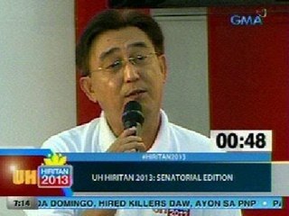 UH: UH Hiritan 2013: Senatorial Edition (Round 2)