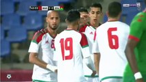 Aziz Bouhdoz but contre Burkina Faso [24/03/2017] Maroc match amical international 2-0 Burkina Faso