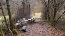 RALLYE CRASH boucles bastogne 2016 - BMW 325i legend car