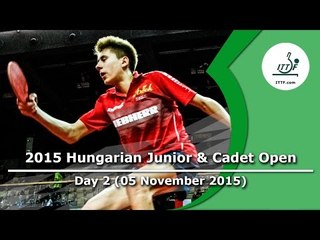 2015 Hungarian Junior & Cadet Open - Day 2
