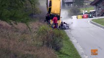Rally Valle d'Aosta 2014 - Big crash