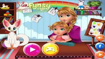 Permainan pelajaran bayi dengan Anna Frozen - Play Frozen Games Baby lessons with Anna Fro