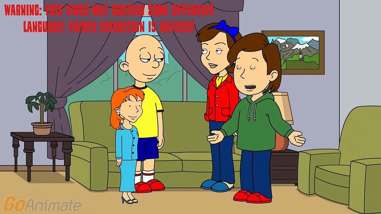 Caillou Causes A Car Crash! (1,300 SUBS SPECIAL!)
