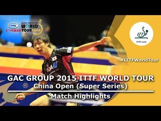 China Open 2015 Highlights: SHIONO Masato vs JUNG Youngsik (R32)