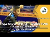 China Open 2015 Highlights: MACHI Asuka vs HUNG Tzu-Hsiang (Pre.Rounds)