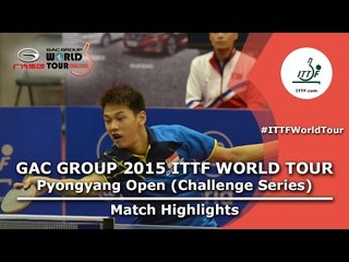 2015 Pyongyang Open Highlights: TAY vs HALLAK (Qual)