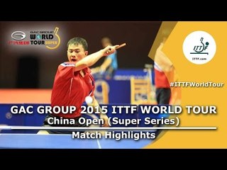 China Open 2015 Highlights: CHIANG Hung-Chieh vs CHOE II (Pre.Rounds)
