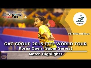 Korea Open 2015 Highlights: AN Yeongeun vs DAS Mouma (Pre. Rounds)