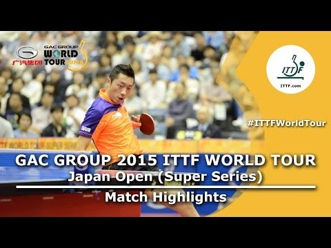 Japan Open 2015 Highlights: FAN Zhendong vs XU Xin (1/2)