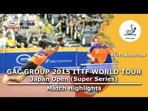 Japan Open 2015 Highlights: FAN Zhendong/SHANG Kun vs MORIZONO Masataka/OSHIMA Yuya (1/2)
