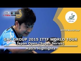 Скачать видео: Japan Open 2015 Highlights: MURAMATSU Yuto vs LI Pin (R 32)