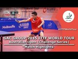 Australia Open 2015 Highlights: LAM Siu Hang vs KISHIKAWA Seiya (R 32)