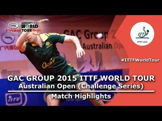 Australia Open 2015 Highlights: HIRANO Kosei vs HENZELL William (R 32)