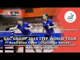Australia Open 2015 Highlights: DOO Hoi Kem/ZHU Chengzhu vs JEON Jihee/LEE Dasom (FINAL)