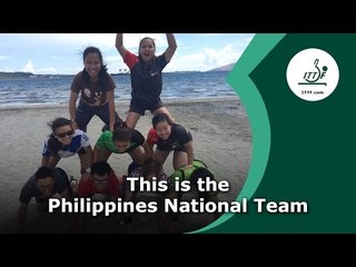 This is the Philippines National Table Tennis Team