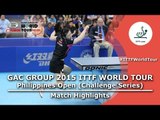 Philippines Open 2015 Highlights: YANG Haeun vs FUKUHARA Ai (1/2)