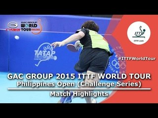 Philippines Open 2015 Highlights: LEE Chia Sheng vs OSHIMA Yuya (1/2)