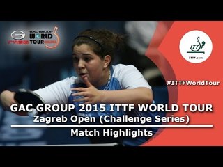Zagreb Open 2015 Highlights: MOSKOVITS Daniela vs MARN Ema (Qual Groups)
