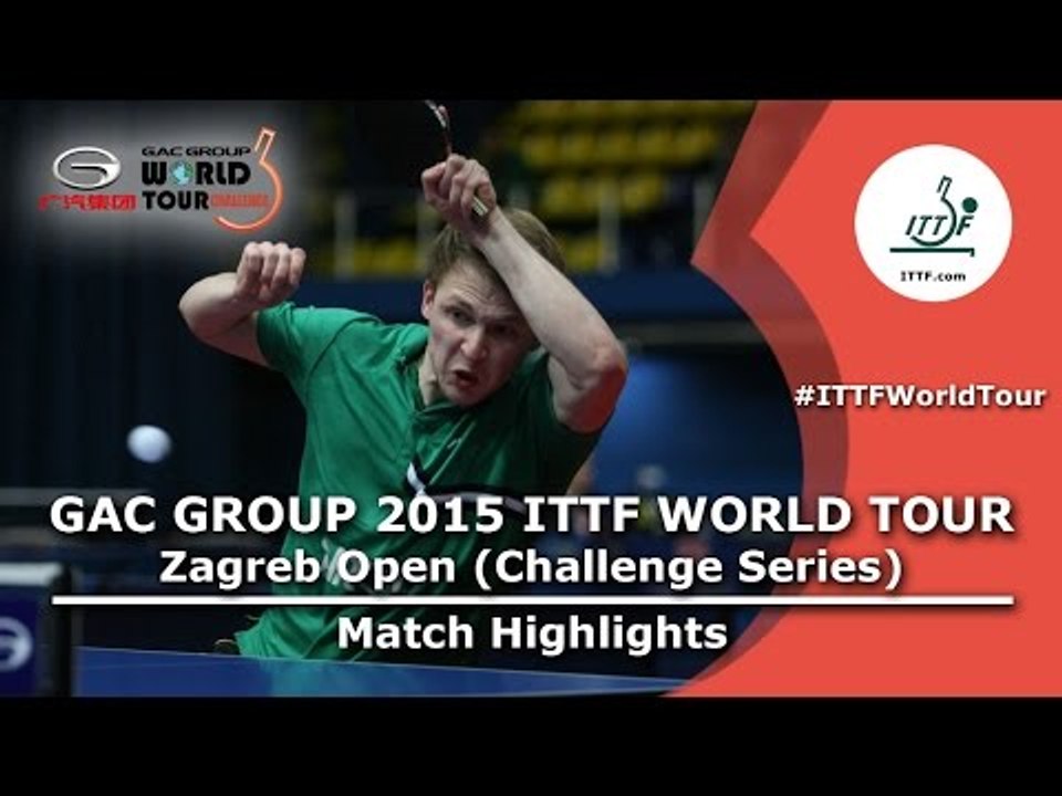 Zagreb Open 2015 Highlights: MORIZONO Masataka vs DUDA Benedikt (R 64)