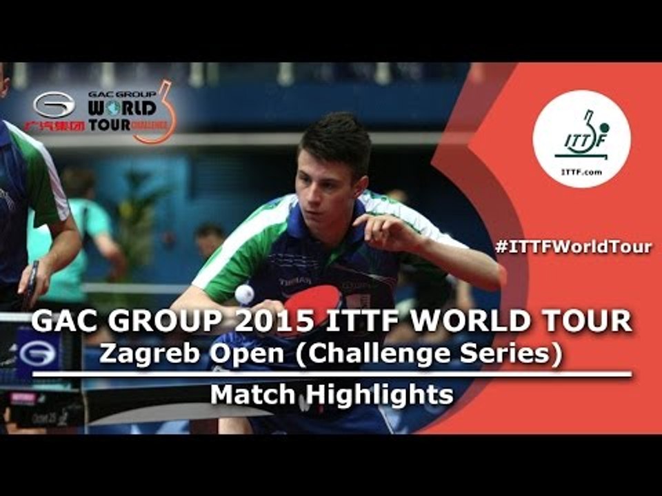 Zagreb Open 2015 Highlights: LAMBIET Florent vs...