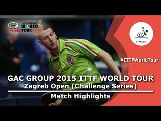 Tải video: Zagreb Open 2015 Highlights: MORIZONO Masataka vs JAKAB Janos (R 32)