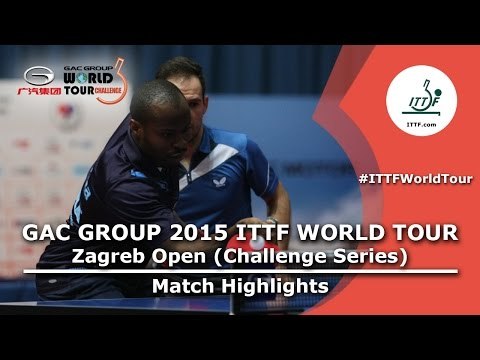 Zagreb Open 2015 Highlights: MORIZONO Masataka/OSHIMA Yuya vs ARUNA Quadri/SILVA Andre (1/2)