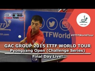 Download Video: 2015 ITTF World Tour Pyongyang Open - Final Day Morning