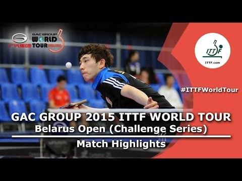 Belarus Open 2015 Highlights: KIM Donghyun vs ZHMUDENKO Yaroslav (1/32)