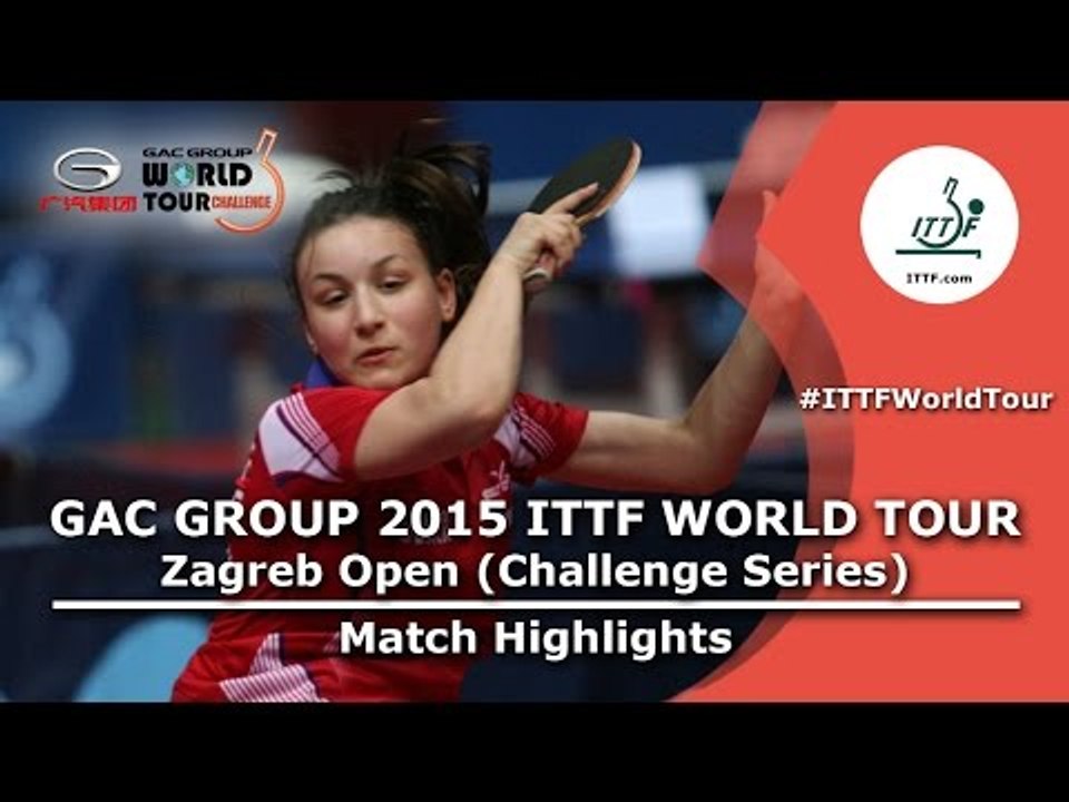 Zagreb Open 2015 Highlights: ZARIF Audrey vs LEE Seul (Pre. Rounds)